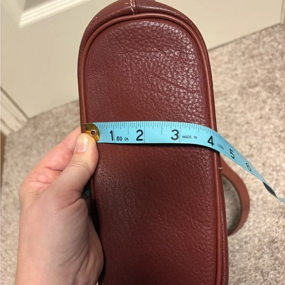 Burberry leather haymarket bucket bag magnetic closure authentic vintage EUC - Picture 12 of 17